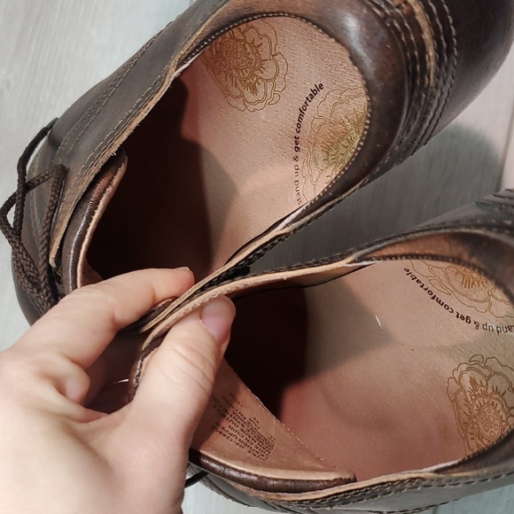 Täos Womens Jive2 Leather Mary Jane Clog boots shoes sz 11 - Picture 16 of 16